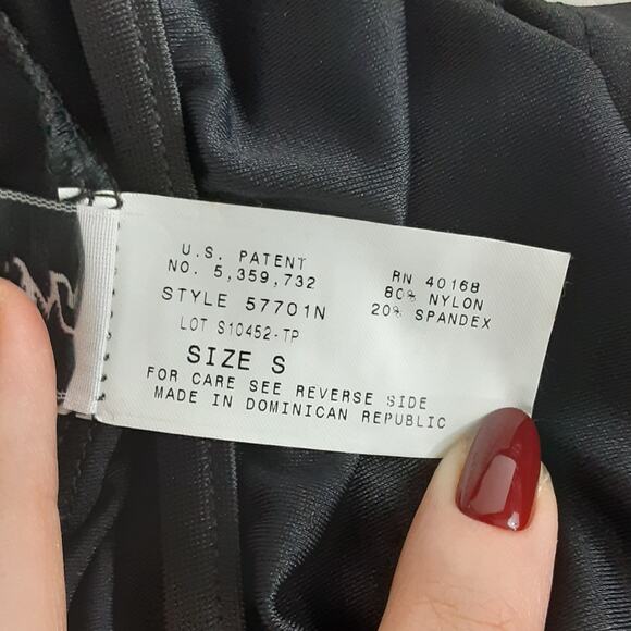 MiracleSuit High Waisted Swim Skirt Mini Black A Line Womens S Beach Cover Up - Picture 5 of 8